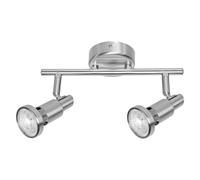 OSRAM Spot LED GU10 2 têtes, orientable, avec LED OSRAM, blanc chaud (2700 K), s