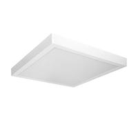 Osram Spot LED SMART+ Matter Or arré 400 x 400 mm, 22 W, 1 800 lm, 3 000-6 500 K, Matter via Wi-Fi, aluminium blanc