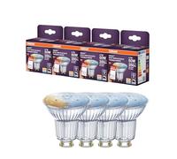 Osram Spot LED SMART PAR16, réflecteur GU10, 4,7 W, ZigBee 3.0, blanc réglable 2 700-6 500 K, intensité variable, contrôle par application, Alexa,4-Pack