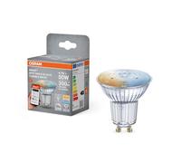 OSRAM Spot LED SMART+ PAR16, réflecteur GU10, Tunable White, dimmable, Matter via WiFi, contrôlable via application, Alexa, Google et Apple