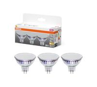 OSRAM Spot LED Star MR16 5,3 W 827, blanc chaud 2700 K, GU5.3, 120°, 630 lm, sans mercure,2-Pack