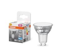 Osram Spot LED Star PAR16 5,6 W 865, 6 500 K lumière du jour, GU10, 120 °, 620 lm, design entièrement en verre