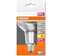 OSRAM Spot R80 LED verre clair variable 9,6W=100 E27 chaud Clair G