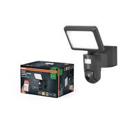 OSRAM Spot SMART+ WiFi avec caméra HD, lumière blanc chaud (3000 K), projecteur avec capteur de mouvement et de lumière du jour, 2000 lumens, dimmable, IP44