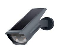 Osram Spot solaire RGB & blanc chaud avec piquet et support mural, capteur de lumière du jour, protection IP44, spot solaire pour jardin et terrasse