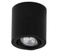 OSRAM Spot Spot Surface Round pour montage au plafond, noir, culot GU10, peut êt