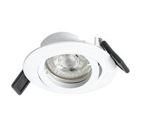 Osram spots encastrables avec LED GU10, système Twistlock, blanc, IP20 pour l'intérieur, accessoires montage inclus