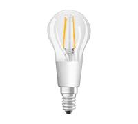 Osram Star+ Ampoule LED à Filament | Culot E14 | Forme Sphérique | Dimmable (Glow DIM) | Blanc Chaud 2000K/2700K | 5W (équivalent 40W)