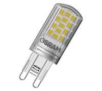 Ampoules LED OSRAM, spéciales, 3,8 W, emballage individuel, culot G9 (blanc chaud) [Classe énergétique E], l'emballage peut varier