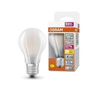 Osram Superstar + Classic A GLFR 25 LED lampe, E27, 2,2W, 300lm, 2700K, Lumière blanche chaude, charge pour les yeux inférieure, moustiquable