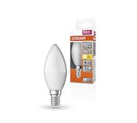 Osram Superstar + Classic B 25 Fr LED lampe, base E14, Mini-Tens Shape, 2,8W, 245LM, 2700K, lumière blanche chaude, teneur en bleu considérablement réduite, charge des yeux inférieure