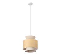 OSRAM Suspension conique DECOR Wrap E27 Beige diamètre 350mm, raphia et bast av