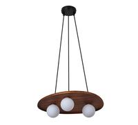 OSRAM Suspension Decor Acacia Nest, Bois d'Acacia Marron, Version G9, Métal, Ve