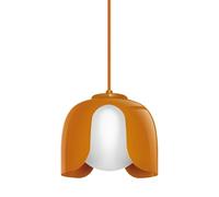 Osram Suspension DECOR Corolle, Métal Orange Verre, Version E27, Câble