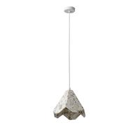 OSRAM Suspension DECOR Gleam Flower E27 Blanc, Terrazzo, Métal, aspect de haute