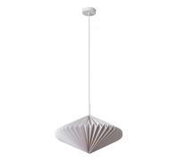 OSRAM Suspension DECOR Lanterne en Papier Diamant E27 Blanc 450mm, lampe en pap