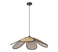 OSRAM Suspension DECOR Rattan Daisy 690mm E27 Marron, rotin, métal, naturel, po