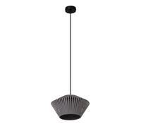 OSRAM Suspension DECOR Stripes E27 Gris 305mm, Lampe suspendue en acier et poly