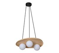 OSRAM Suspension LED Decor Wood Nest, Bois de Caoutchouc Marron, 1xG9 Version,