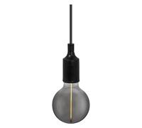 Osram Suspension Vintage 1906® BELL E27, noire, max. 15 W LED, culot E27, rosace en forme d'entonnoir, suspension d'intérieur, à combiner avec des lampes 1906 Vintage ou intelligentes