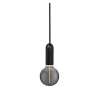 Osram Suspension Vintage 1906® ROUND E27, noire, max. 25 W (LED 15 W), culot E27, rosace ronde, suspension d'intérieur, à combiner avec des lampes 1906, à combiner avec des lampes intelligentes