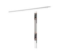 OSRAM Switch Batten réglette LED mince avec interrupteur intégré 900 mm 10W 3000K blanc, chaînable pour bandes lumineuses continues, protection IP20, pour éclairage sous meuble intérieur