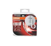 Osram Truckstar Pro H4, Lampe De Phare Halogène, 64196tsp-Hcb, 24v Véhicule Utilitaire, Boîte Duo (2 Pièces)
