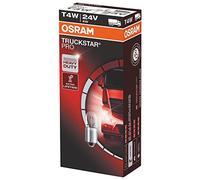 OSRAM TRUCKSTAR PRO T4W Halogène, éclairage intérieur, 3930TSP, 24V véhicule utilitaire, boîte pliante (10 pièces)