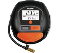OSRAM TYREinflate 1000, gonfleur de pneu numérique avec lumière LED, compresseur d'air portable 12 V pour pneus de voiture, alimentation allume-cigare, gonflage des pneus 2min