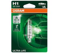 OSRAM ULTRA LIFE H1 Ampoule projecteur longue portée 12V 55W 3200K P14.5s Feu de