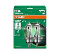 Osram Automotive 4062172387491 Ampoule halogène Ultra Life H4 60/55 W 12 V