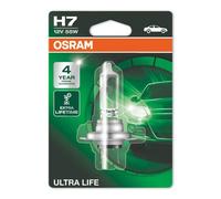 Osram Ultra Life H7, Lampe De Phare Halogène, 64210ult-01b, Blister Individuel (1 Pièce)