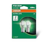 OSRAM ULTRA LIFE, R10W, Double Blister, (2 lampes), white