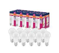 Osram Valeur d'étoile LED Classic A100 LAMPE LED pour la prise E27, Forme de Pear, ven, 1521 Lumens, Cold White (4000K), remplacement des ampoules de 100W conventionnelles, non dimmables, 10 pack
