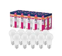 Osram Valeur d'étoile LED Classic A75 LAMPE LED pour la prise E27, Forme de Pear, ven, 1055 lumens, blanc froid (4000K), remplacement des ampoules 75W conventionnelles, non dimmables, 10 pack