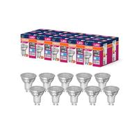 OSRAM Valeur d'étoile LED par16 lampe LED pour la base GU10, lampe réflecteur, GL, 575 lumens, blanc froid (4000K), remplacement des ampoules de 80 W conventionnelles, non dimmables, 10 pack