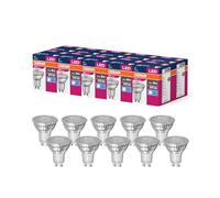 Osram Valeur d'étoile LED par16 lampe LED pour la base GU10, lampe réflecteur, GL, 575 lumens, blanc froid (4000K), remplacement des ampoules de 80 W conventionnelles, non dimmables, 10 pack