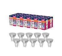 OSRAM Valeur d'étoile LED par16 lampe LED pour la base GU10, lampe réflecteur, GL, 620 lumens, blanc froid (4000K), remplacement des ampoules 49W conventionnelles, non dimmables, 10 pack