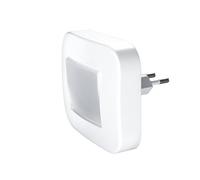 Osram Veilleuse inclinable, capteur de lumière du jour, 3000K, 3 lm, 0,2W, plug-and-play, blanche