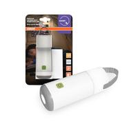 OSRAM Veilleuse LED mobile avec batterie externe, 3000-4000K, fonction lampe de poche, rechargeable par USB, IP20, pour une utilisation en intérieur
