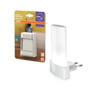 OSRAM Veilleuse prise RGB, changement de couleur RVB, capteur de lumière du jour, 2700-6000K, 0,28W, blanc, indice de protection IP20, pour chambres d'enfants et espaces de vie