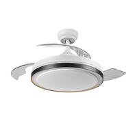 Osram Ventilateur de plafond rétractable 1070 66 W, 4 200 lm, 3 000/4 000/6 500 K, 6 460 m³/h, lamelles rétractables