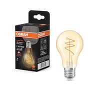 Osram Ampoule Vintage 1906 Classic – 4,9 W, 470 lm, E27, blanc chaud 2200 K, verre doré, Ø60 mm