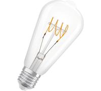 OSRAM Vintage 1906 LED CLASSIC SLIM Filament 4.8W 827 clair E27 Lampe 470lm 2700K blanc chaud comme 40W dimmable 4099854075667