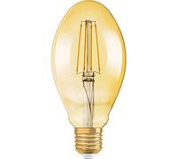 Osram Ampoule LED à filament Vintage 1906 E27 Ovale or ambrée 2500K 4,5W (équiv. 40W)