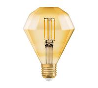 Osram Vintage Edition 1906 Ampoule LED à Filament - Culot E27 - Forme Spéciale Diamond Or Ambrée - Blanc Chaud 2500K - 4,5W (Équivalent 40W)