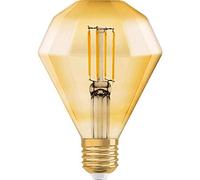 Osram Ampoule LED à filament Vintage Edition 1906 Culot E27 Diamond Or ambrée 2500K 4,5W