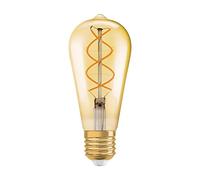 OSRAM Vintage Edition 1906 Ampoule LED à Filament Spirale | Culot E27 | Forme Edison Or Ambrée | Dimmable | Blanc Chaud 2000K | 4,5W (équivalent 25W)