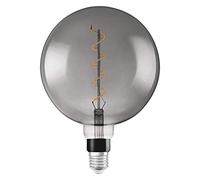 OSRAM Vintage Edition 1906 Ampoule LED à Filament Spirale | Culot E27 | Forme Globe 200mm Smoke | Blanc Chaud 1800K | 5W (équivalent 12W)