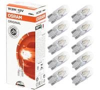 Osram W3W Original Line 2821 Lampe 12V 10 pièces